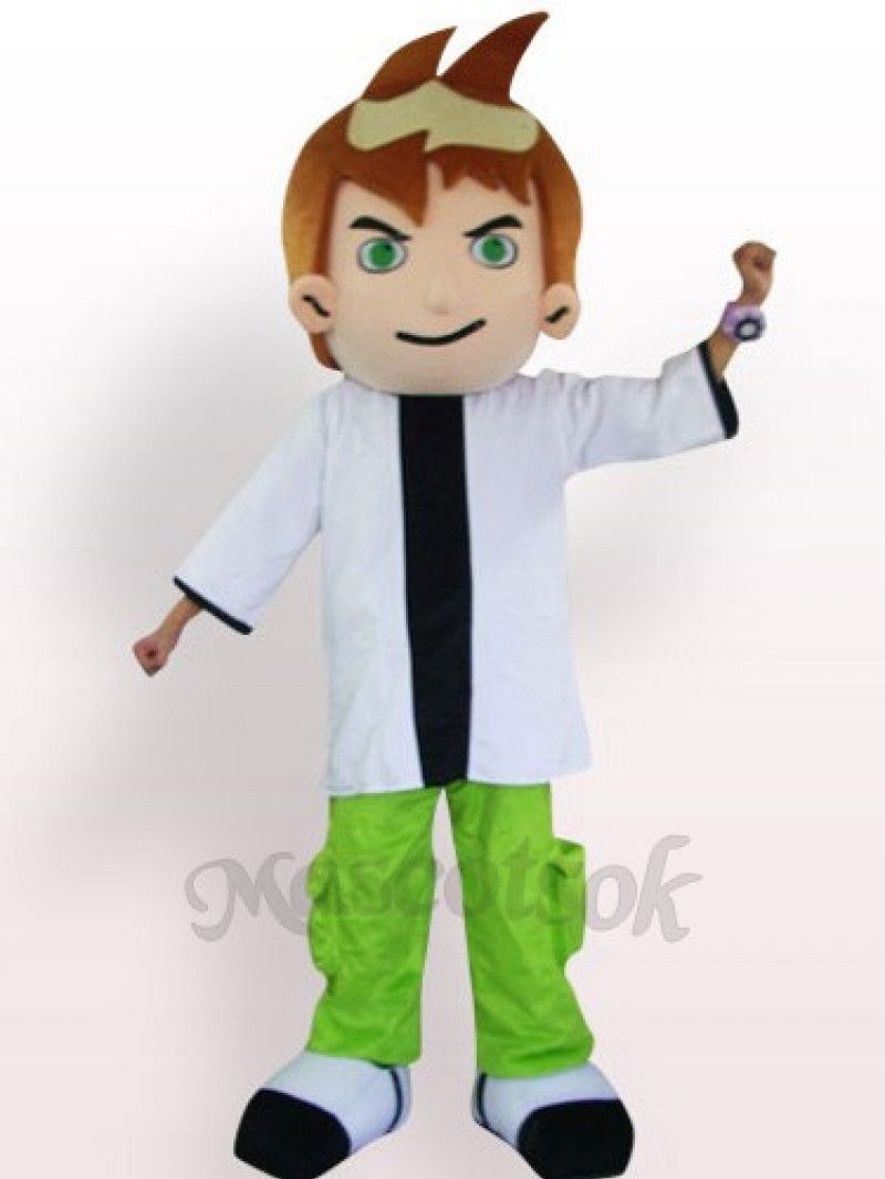 Cool Boy Plush Adult Mascot Costume