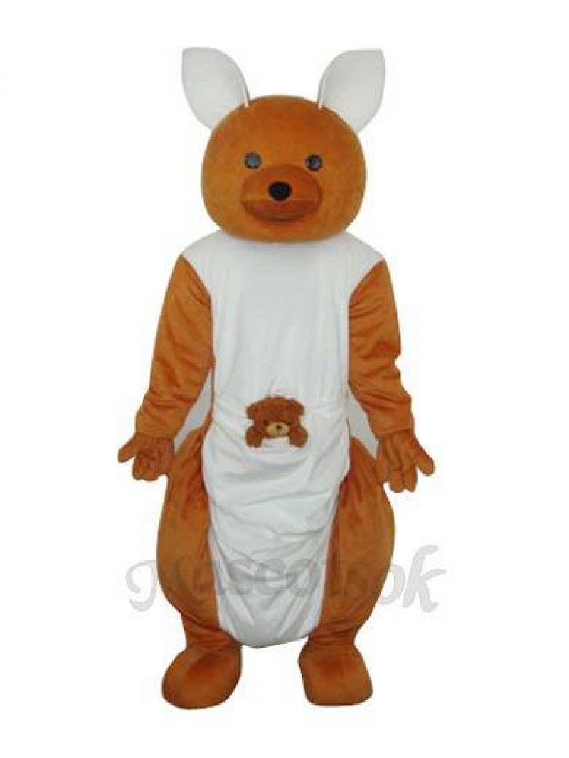 Long-feet Kangaroo Plush Mascot Adult Costume