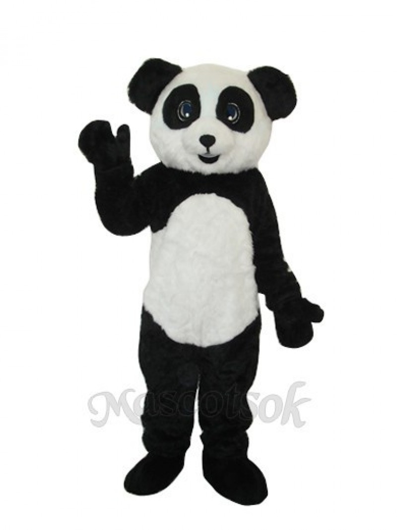 2nd Version Plush Panda Adult Mascot Costume