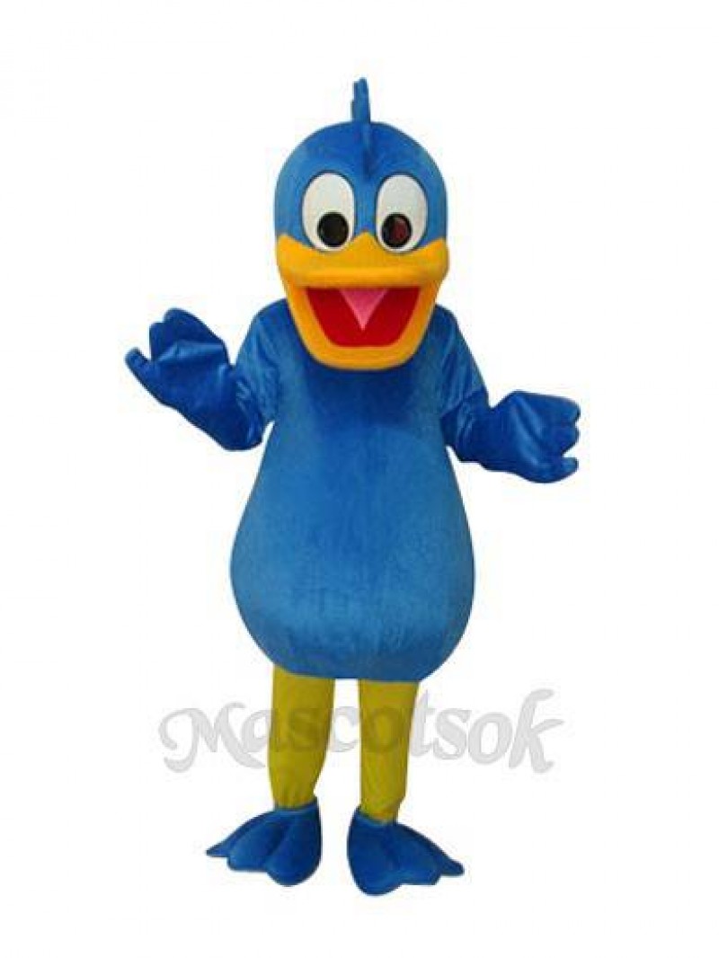 Blue Duck Plush Mascot Adult Costume