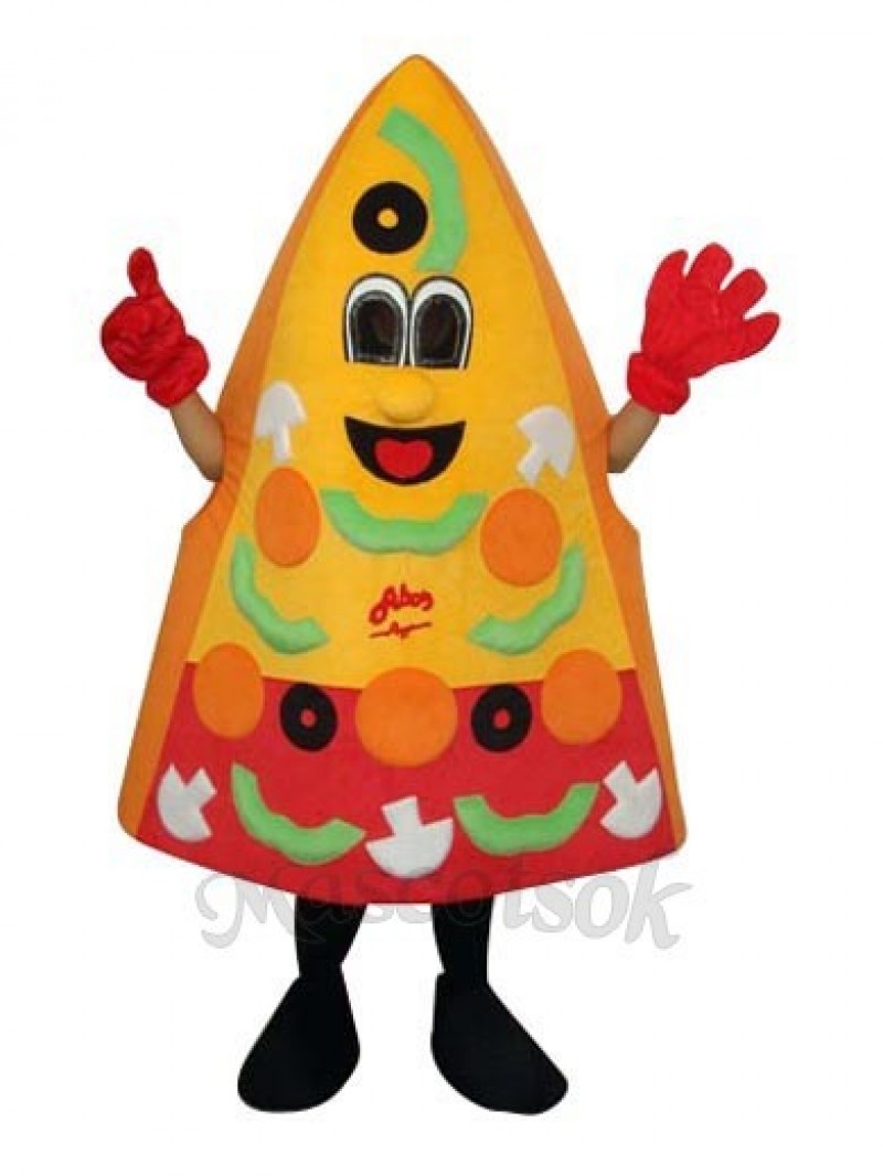 Pizza Mascot Adult Costume