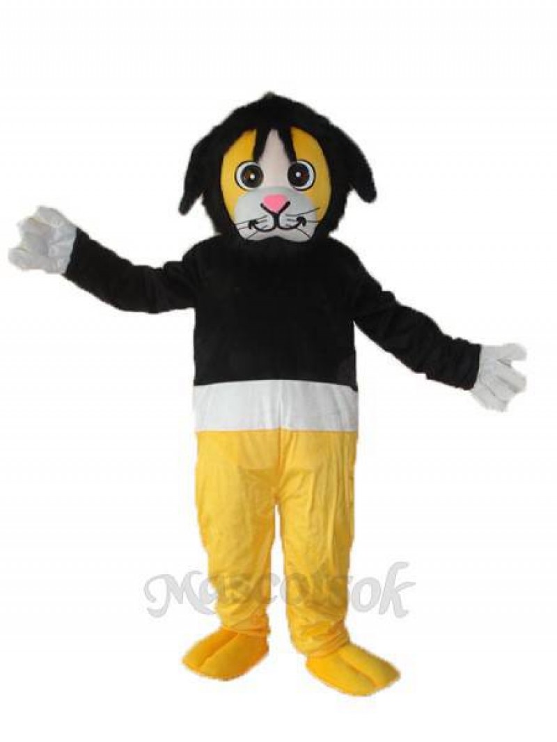 Tony Monkey in Black Sweater Adult Mascot Costume
