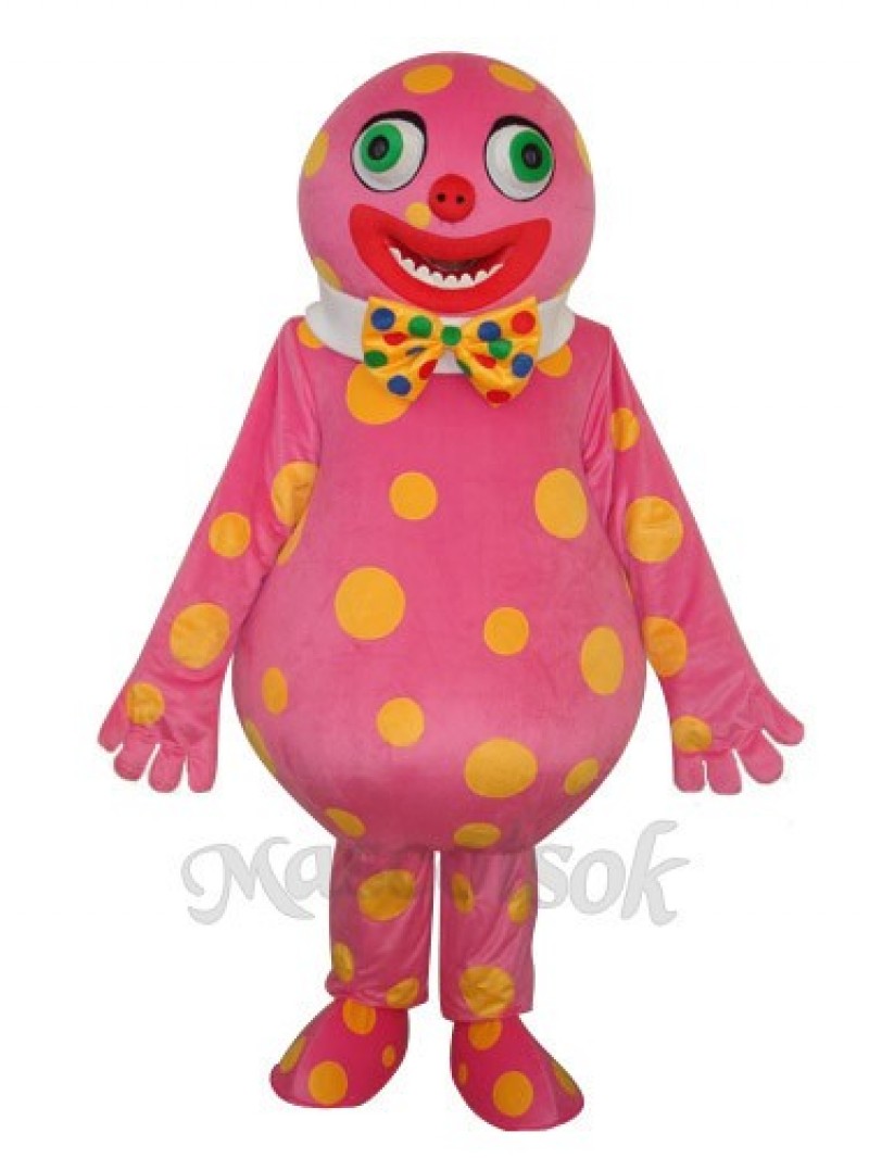 Spotted Clown Mascot Adult Costume