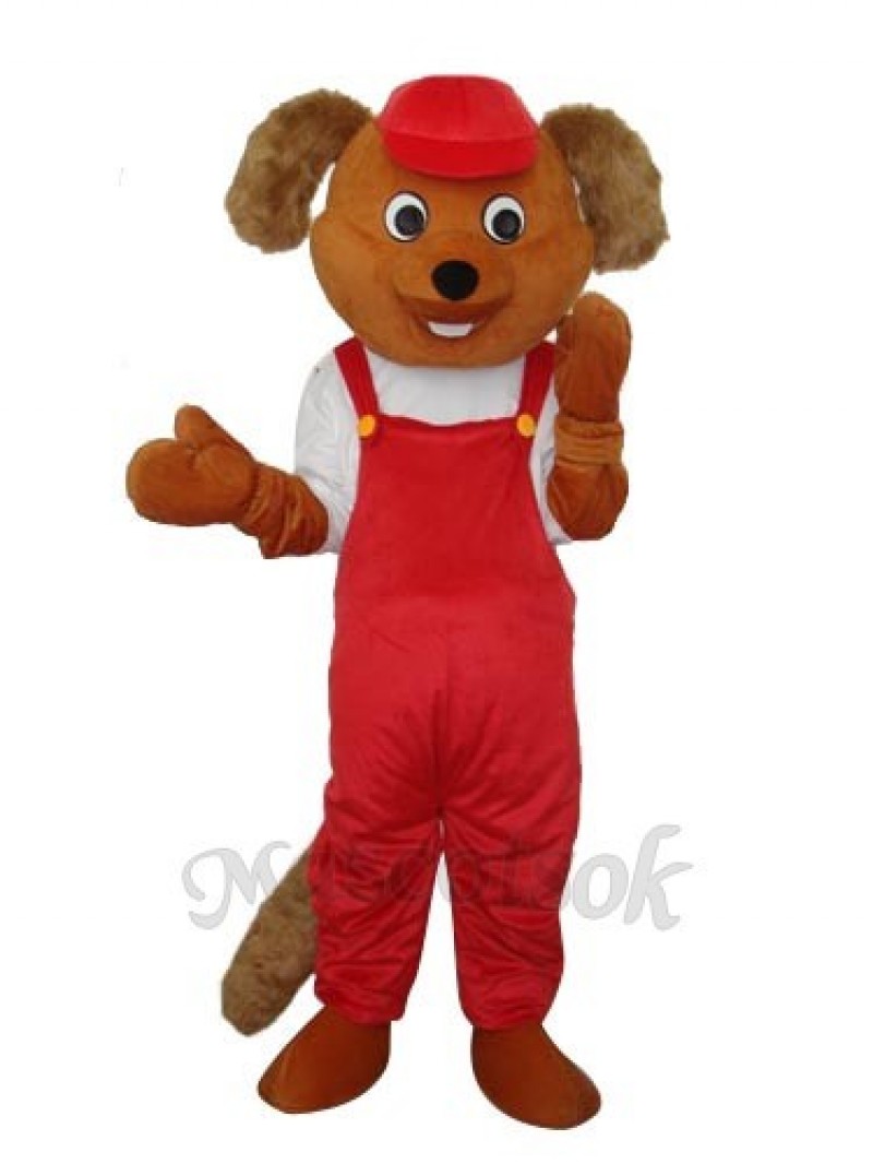 Bear Beaver Rat Mascot Adult Costume