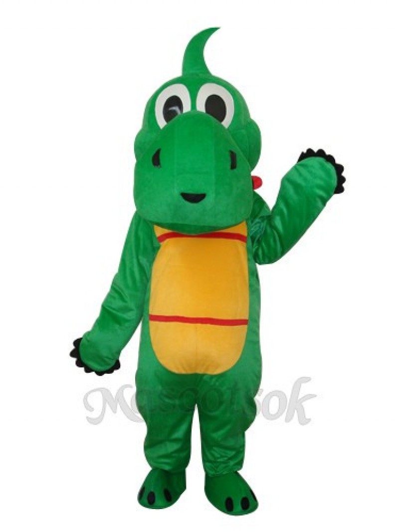 Yoshi Dinosaur Mascot Adult Costume