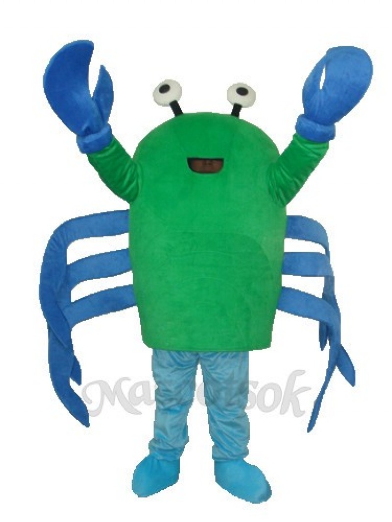 Green Crab Mascot Adult Costume