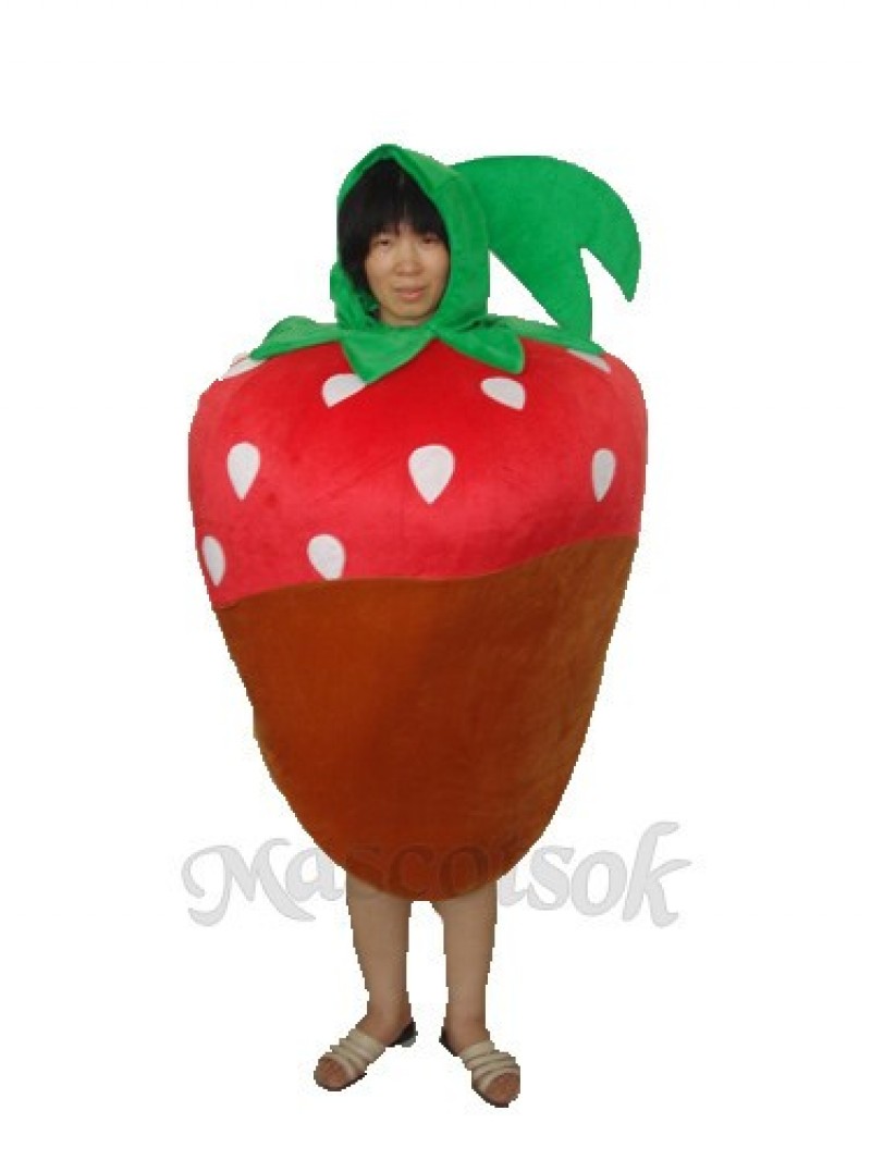 Odd Strawberry Mascot Adult Costume