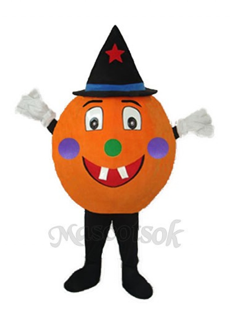 Pumpkin Mascot Adult Costume