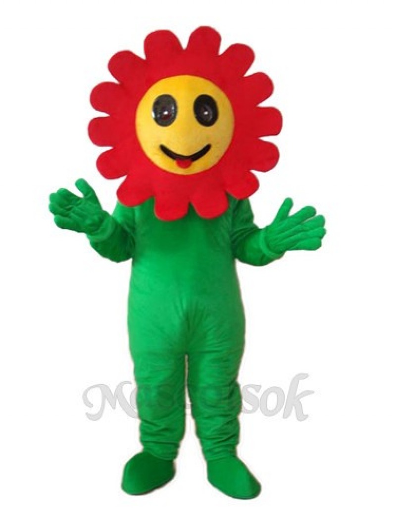 Sunflower Mascot Adult Costume