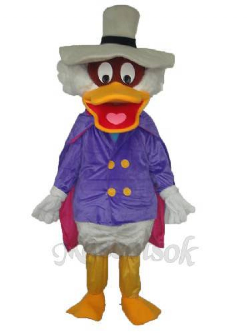 Revised Version of Hat Duck Mascot Adult Costume