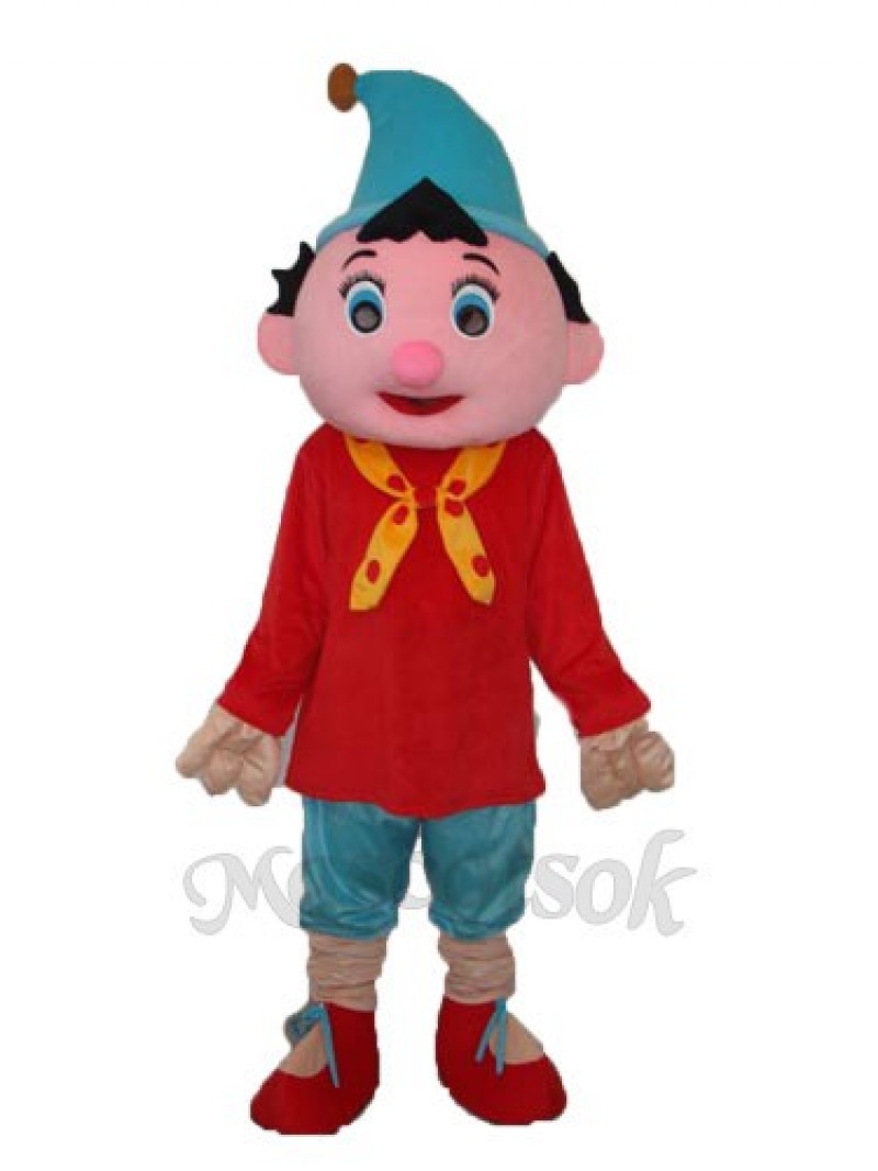 3nd Version Pinocchio Mascot Adult Costume