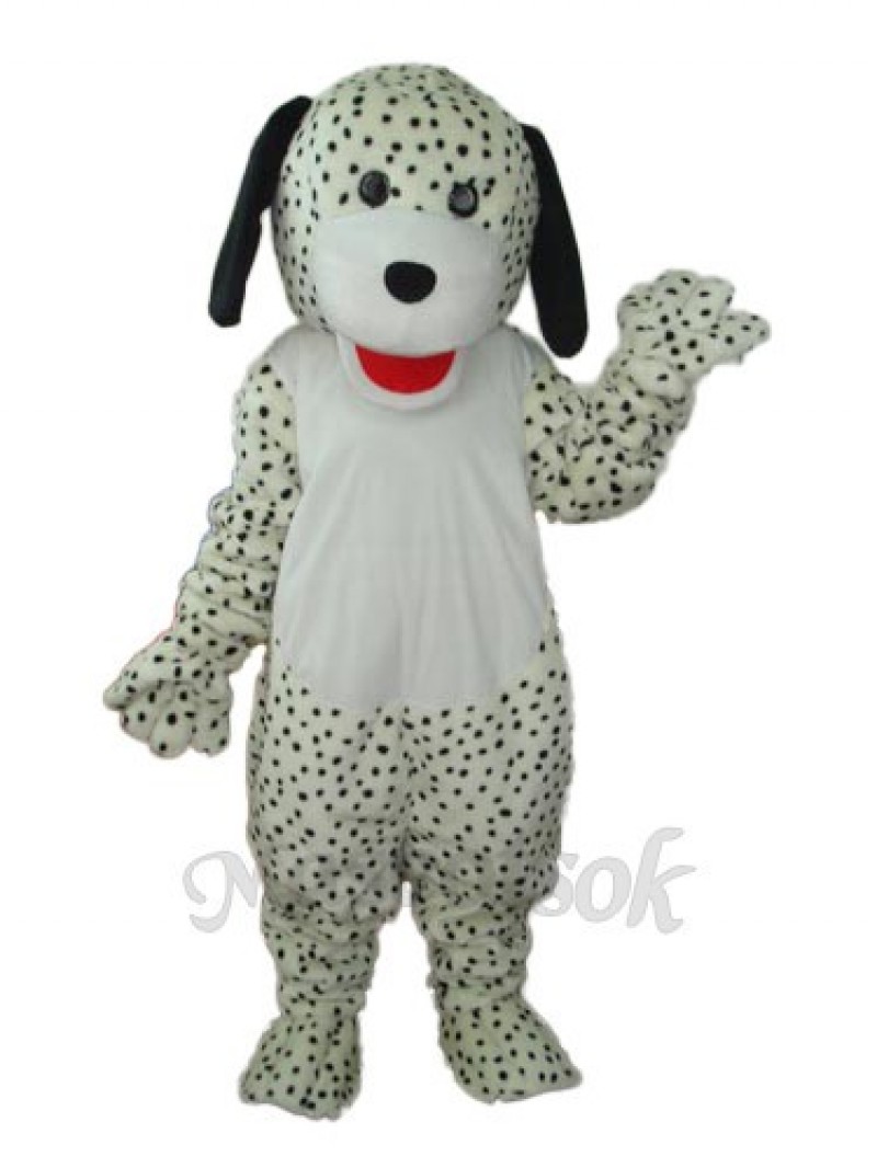 Spotted Colourful Dog Mascot Adult Costume