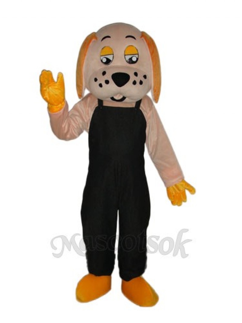 Lucky Dog Mascot Adult Costume