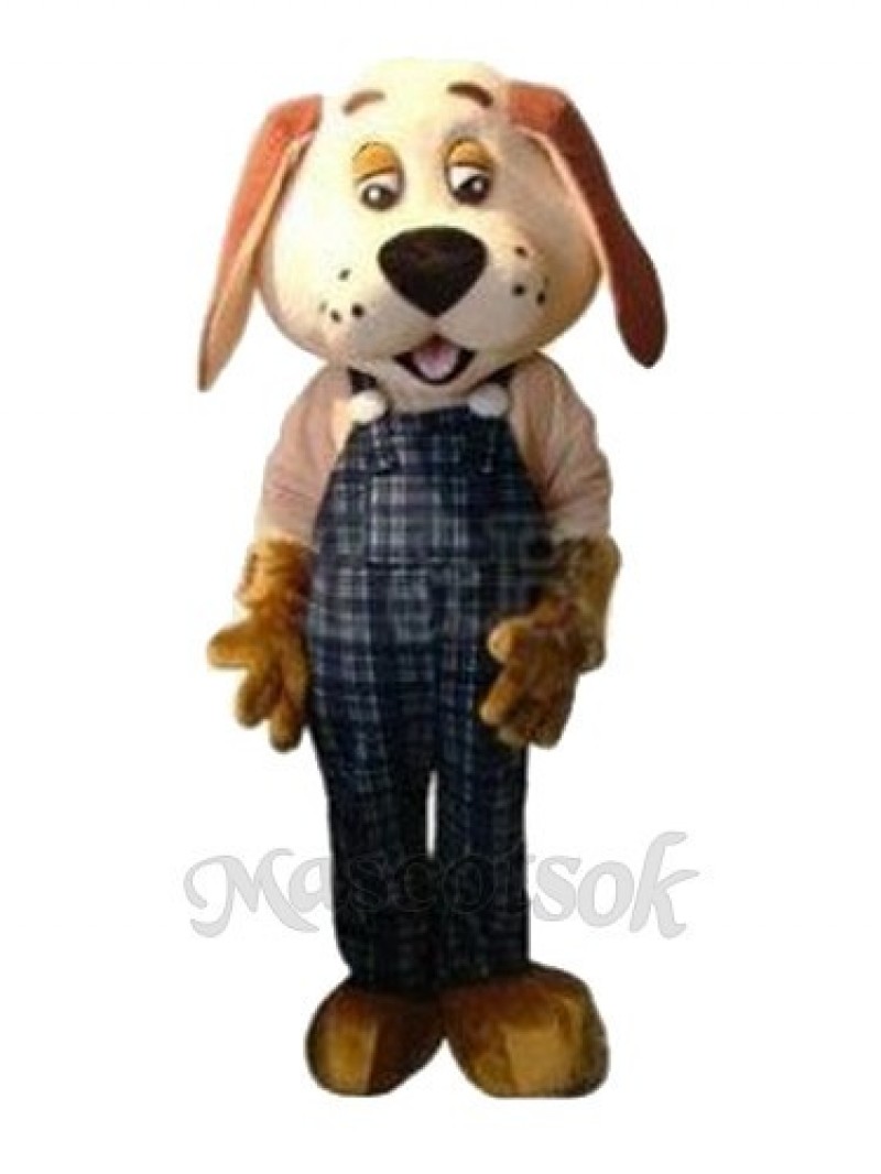 Lucky Dog Mascot Adult Costume