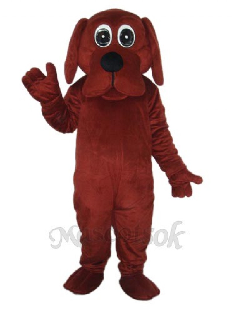 Rooney Brown Dog Mascot Adult Costume