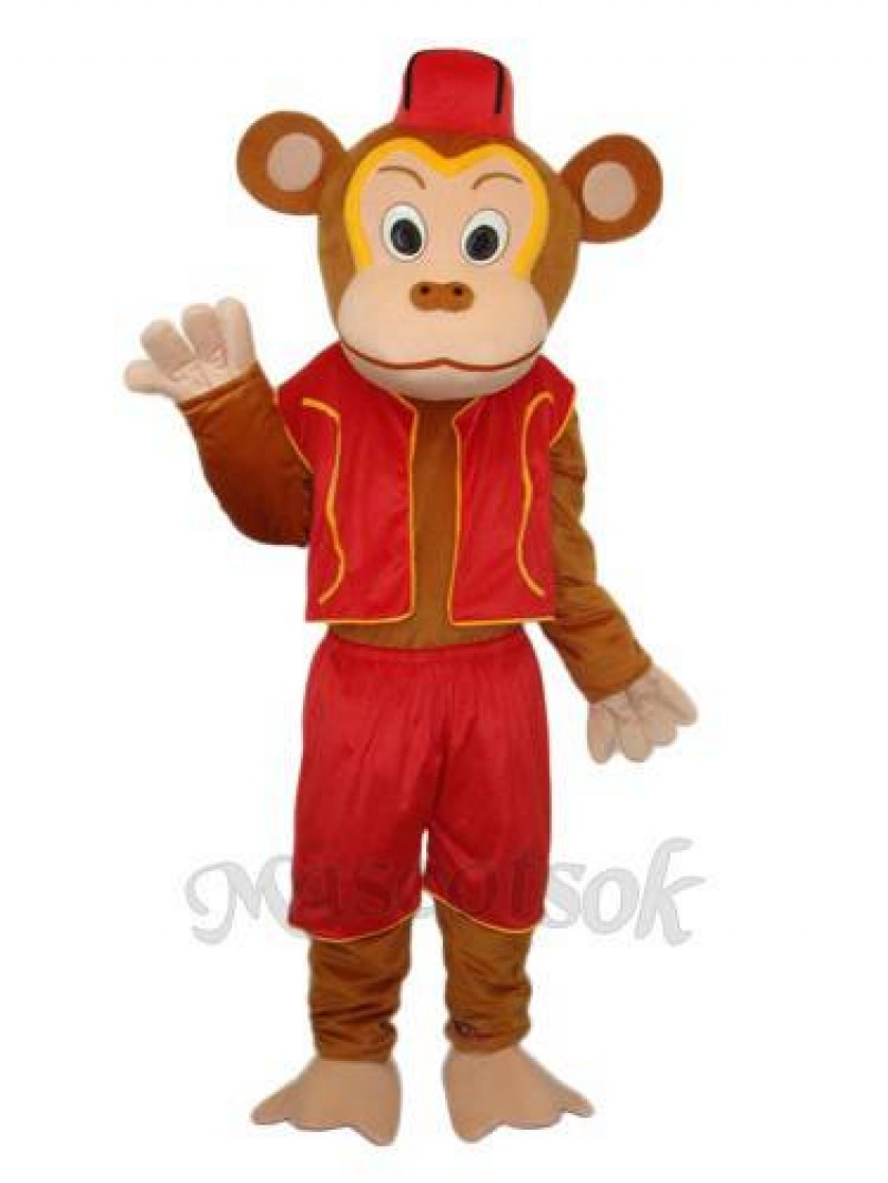 Clown Monkey Mascot Adult Costume