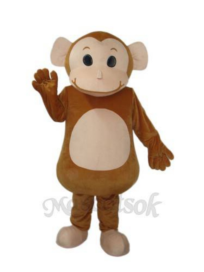 New Little Brown Monkey Mascot Adult Costume