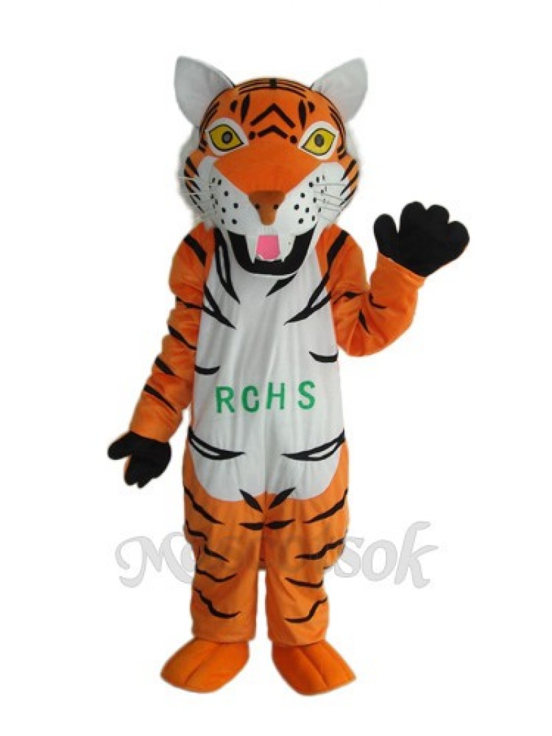 2nd Version Tiger Mascot Adult Costume