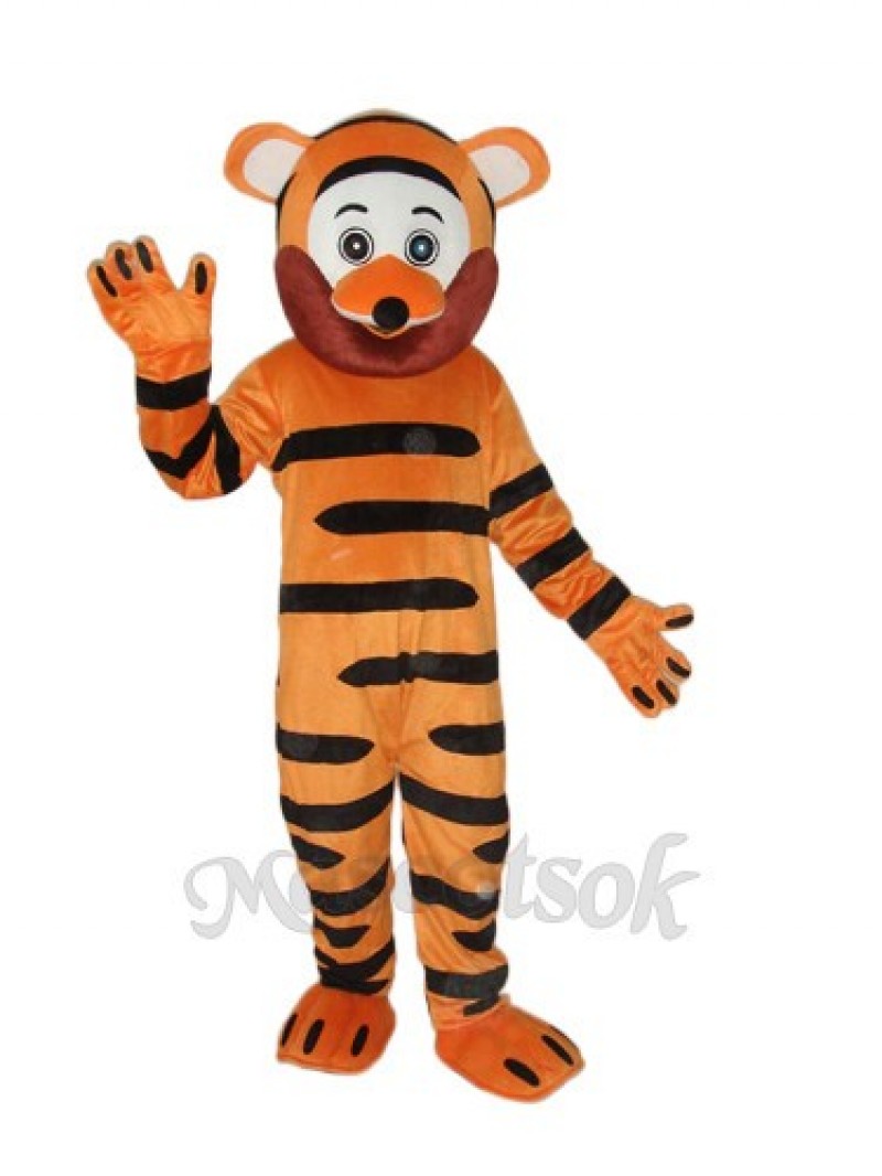 Old Version Tiger Mascot Adult Costume