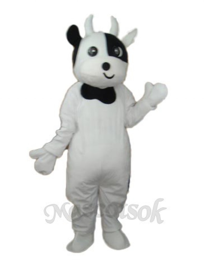 Odd Face Cow Mascot Adult Costume