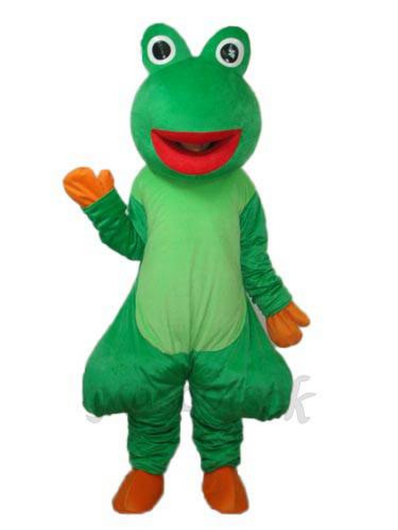 Red Mouth Odd Frog Mascot Adult Costume