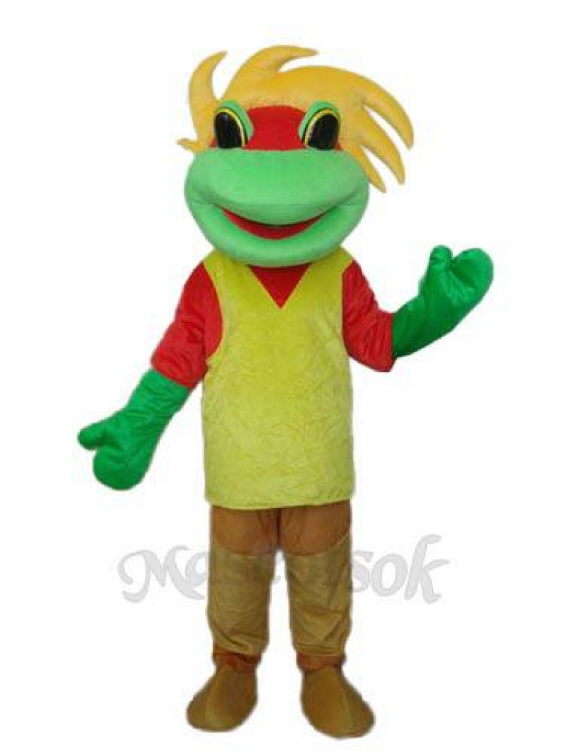 Frog Prince Mascot Adult Costume