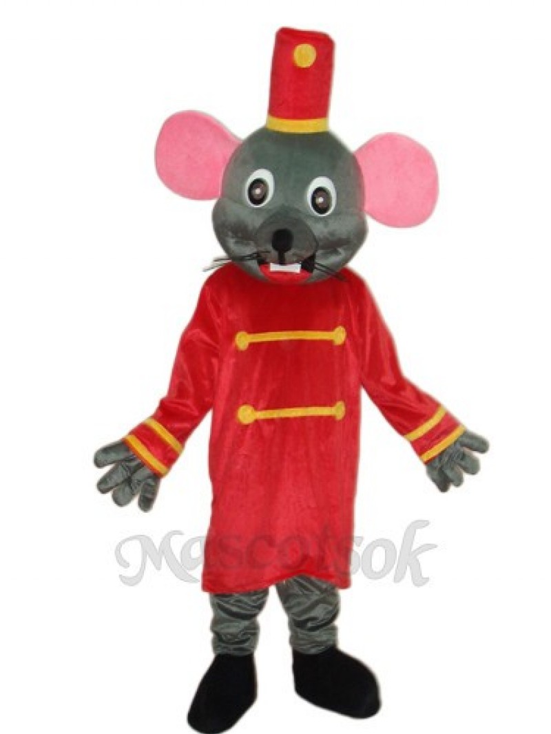 Etiquette Rat Mascot Adult Costume