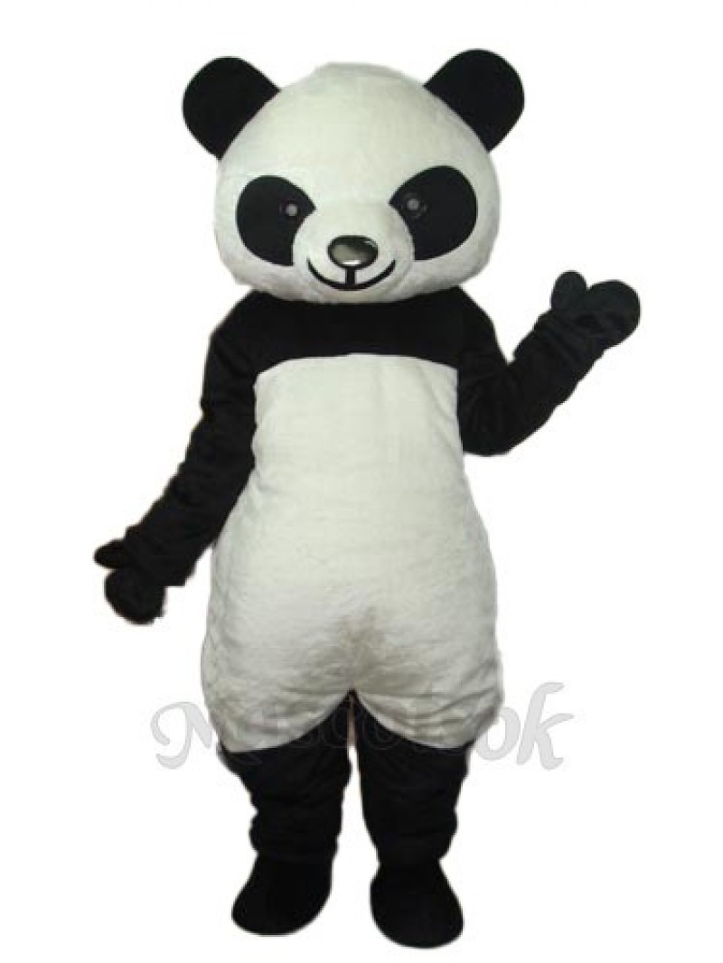 9th Version of The Giant Panda Mascot Adult Costume