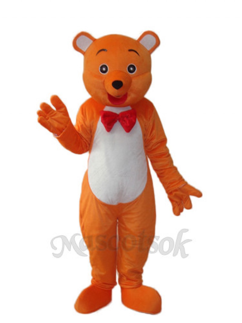 Hello Bear Mascot Adult Costume
