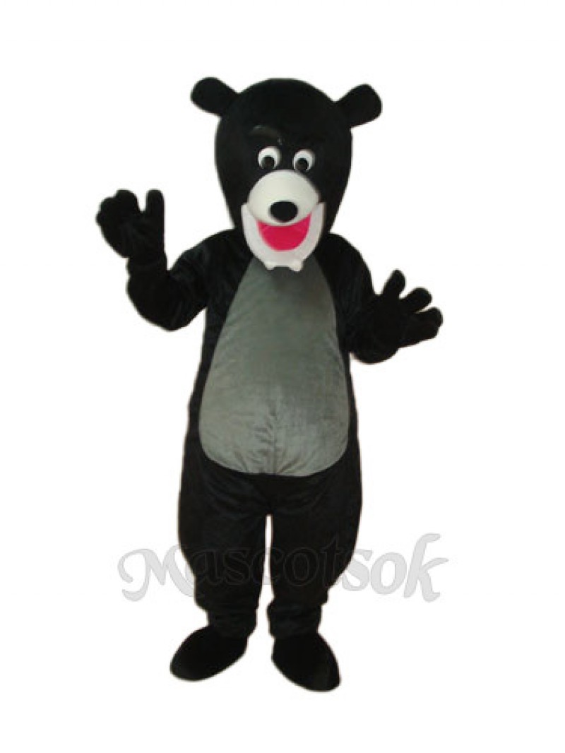 Black Bear Mascot Adult Costume