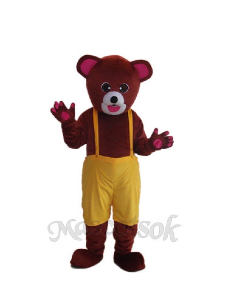 Brown Bear Mascot Adult Costume