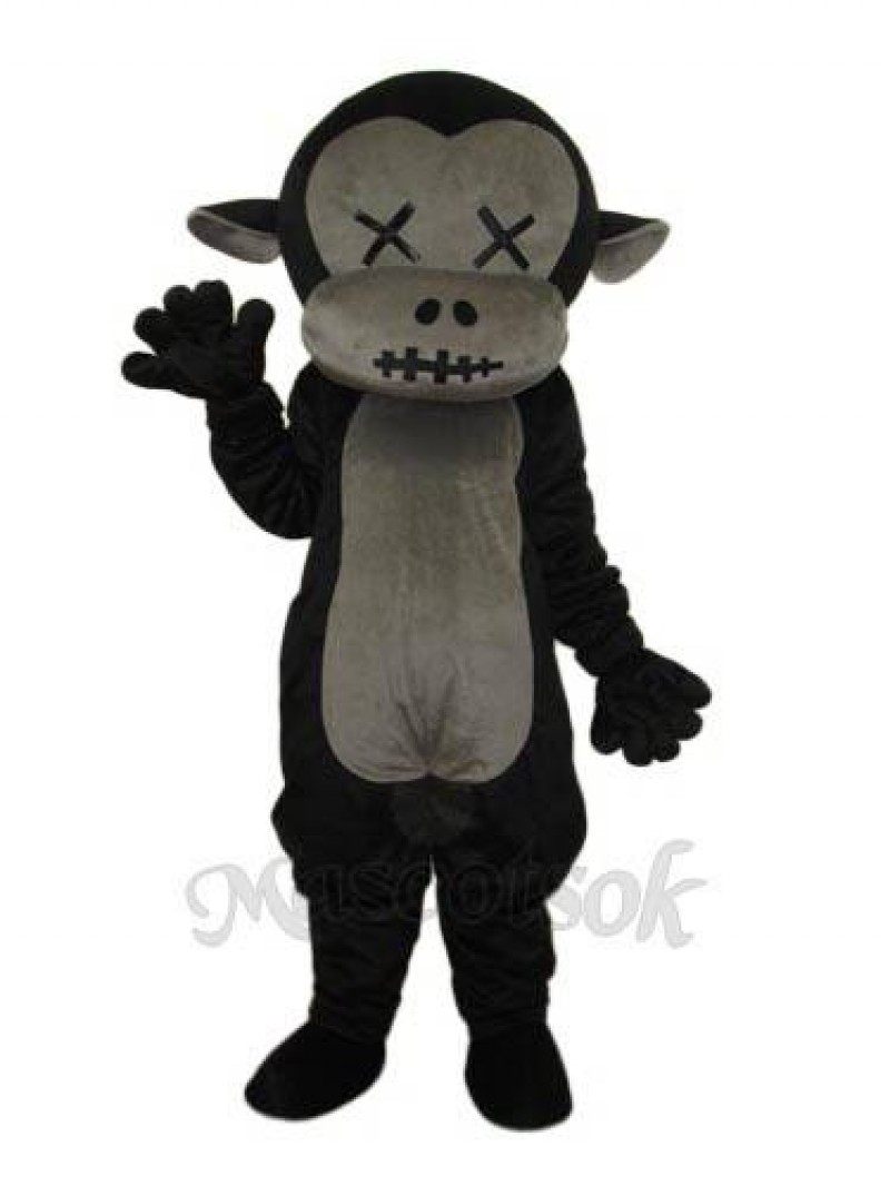 Revised Mr.Jump Monkey Mascot Adult Costume