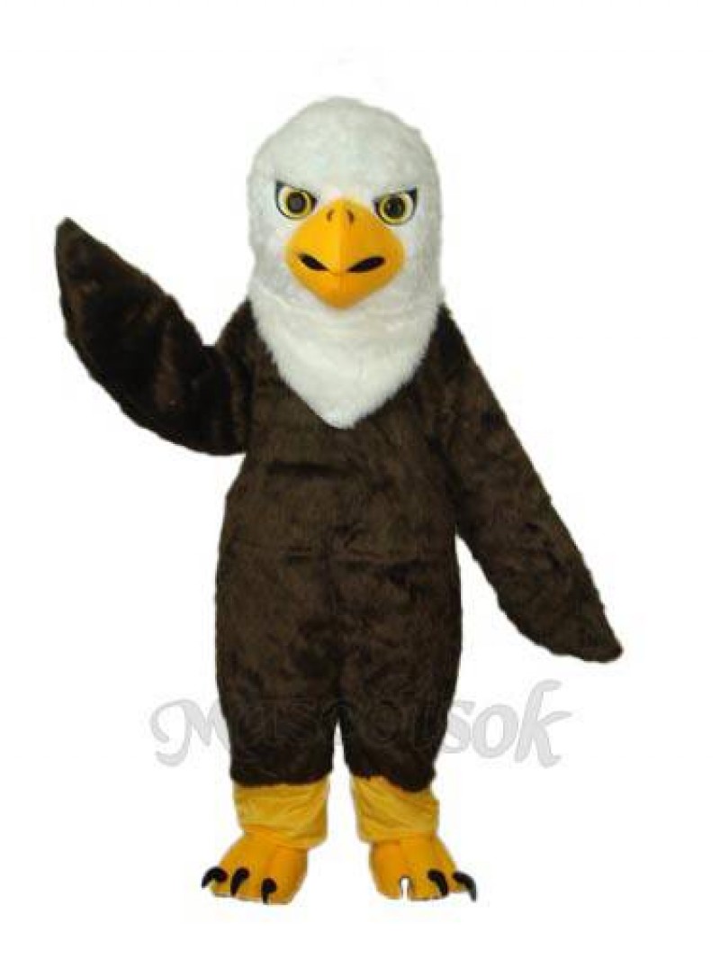 Long Wool Eagle Mascot Adult Costume