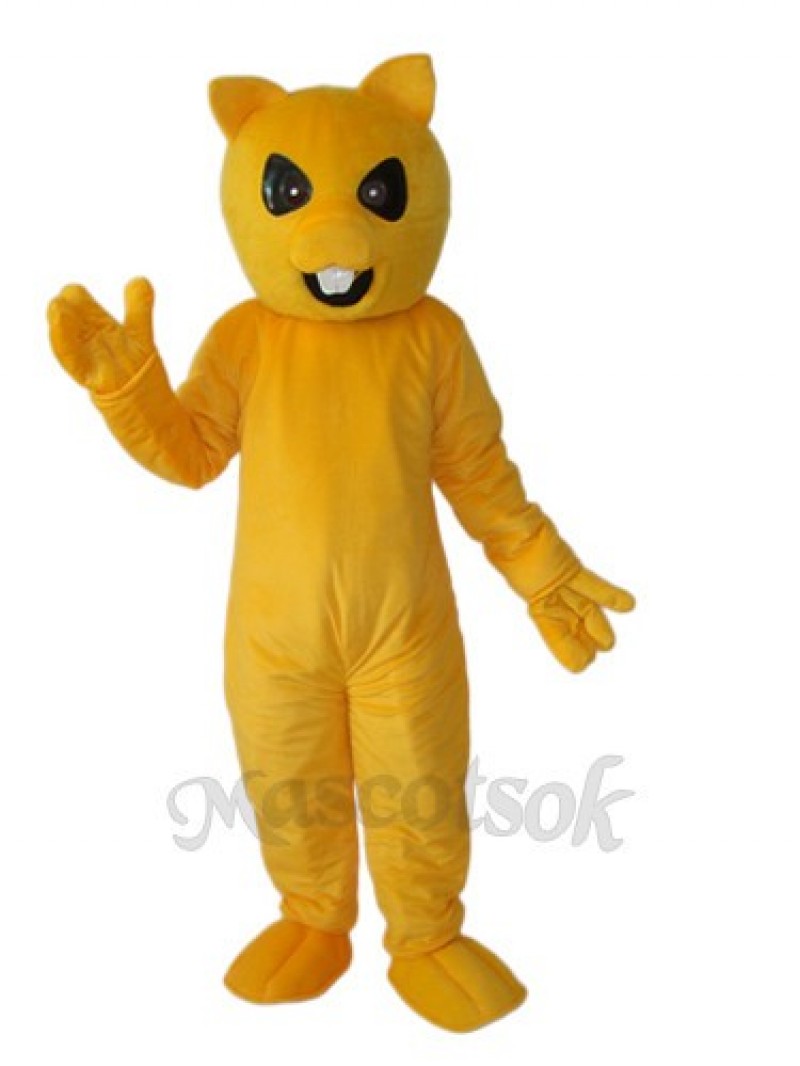 Yellow Squirrel Mascot Adult Costume