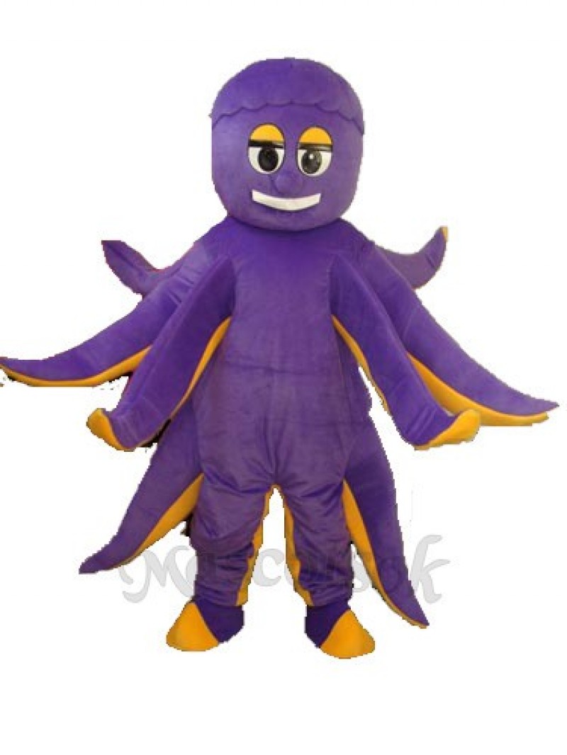 Octopus Mascot Adult Costume