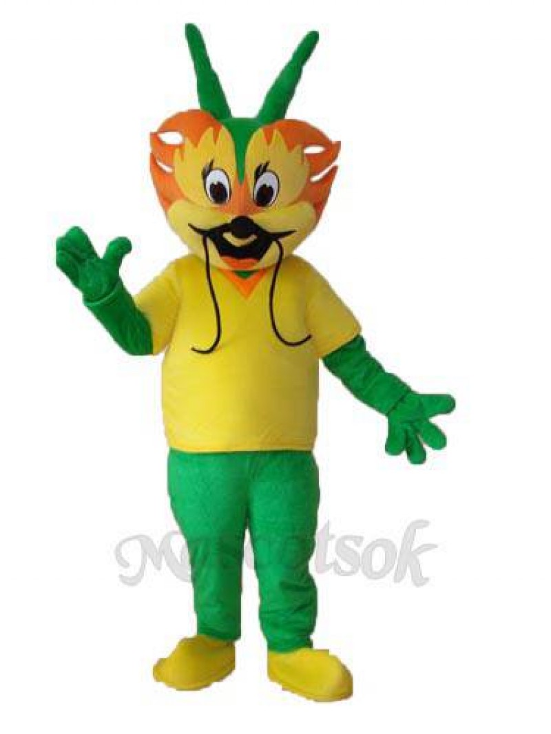 Little Dragon Mascot Adult Costume