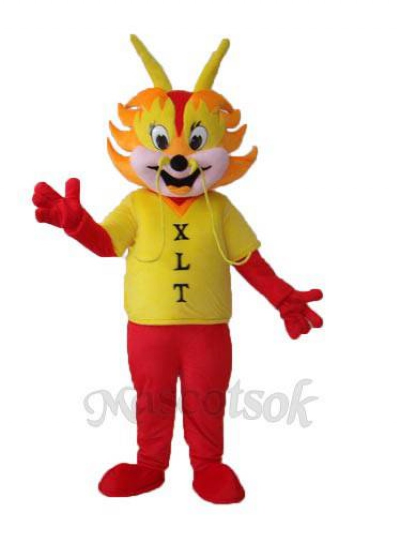 Dragons Man Mascot Adult Costume