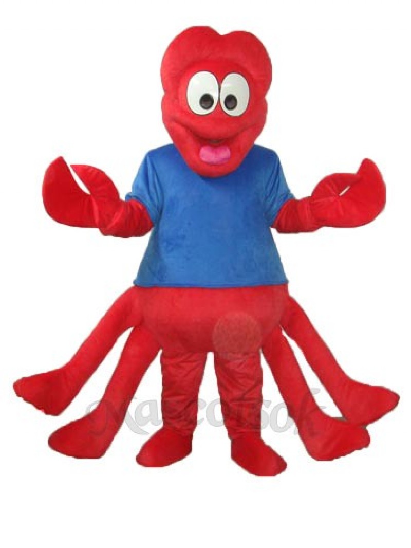 Strange Red Claw Mascot Adult Costume