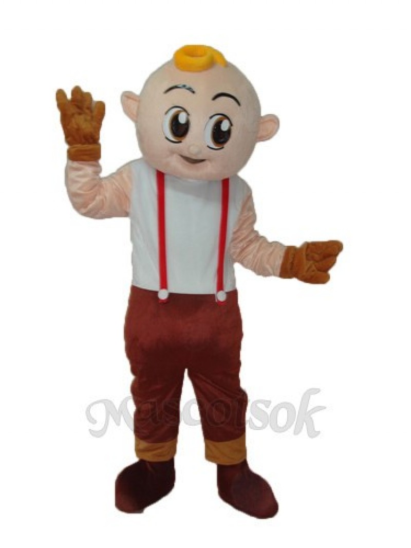 Boy Mascot Adult Costume