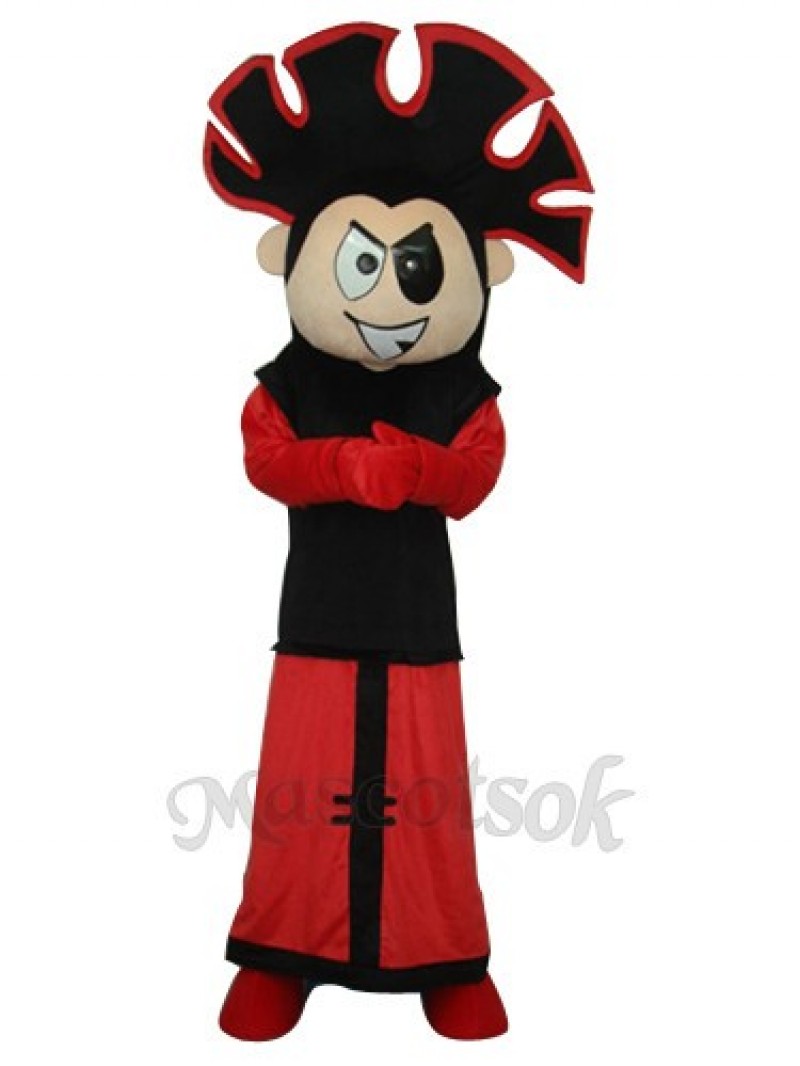 Fire Boy Mascot Adult Costume