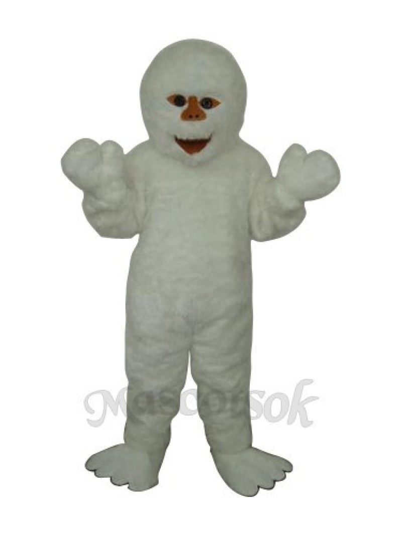 Himalaya Snowman Mascot Adult Costume