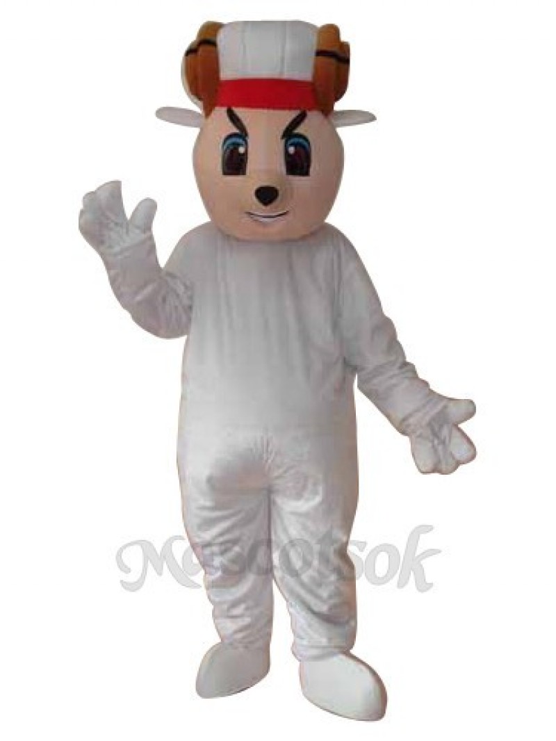 Happy Sheep Mascot Adult Costume