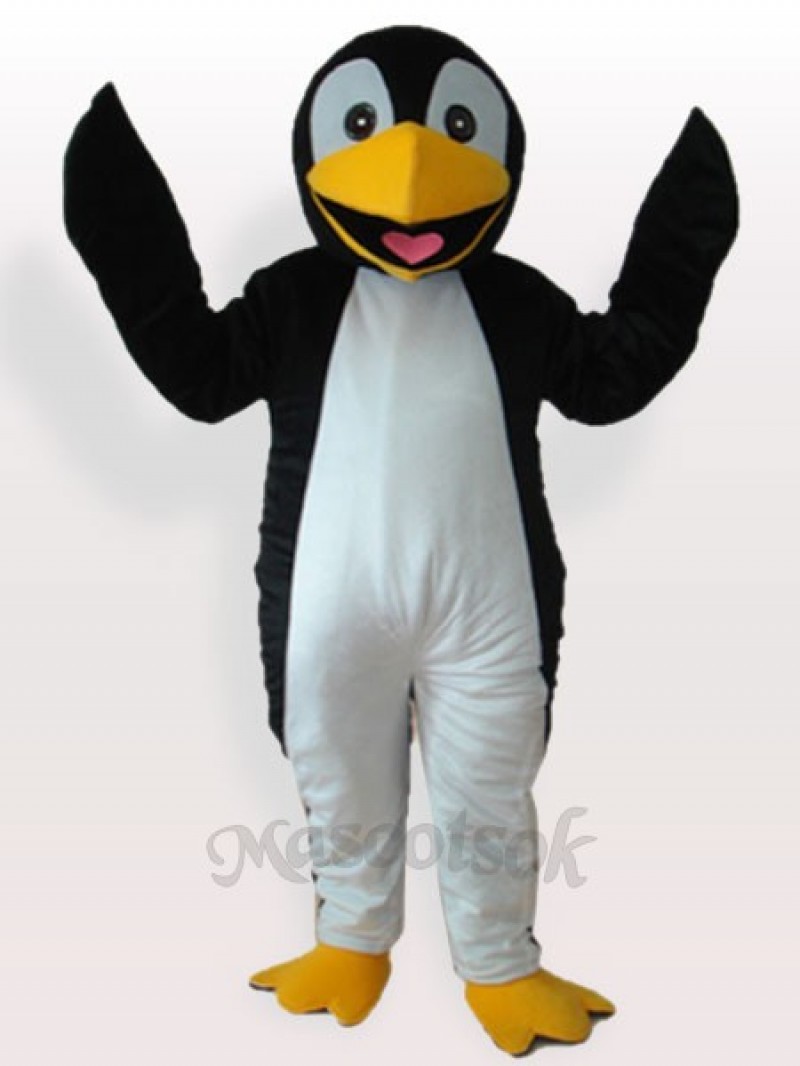 Black Penguin Adult Mascot Funny Costume