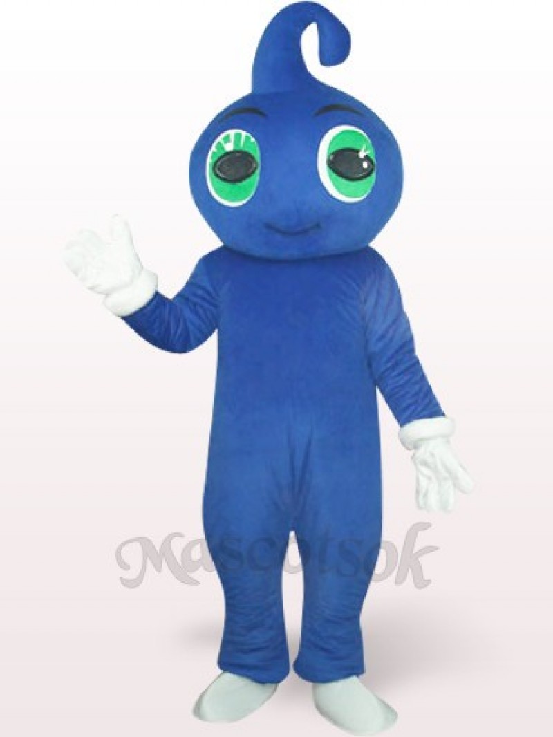 Cute Blue Baby Plush Mascot Costume