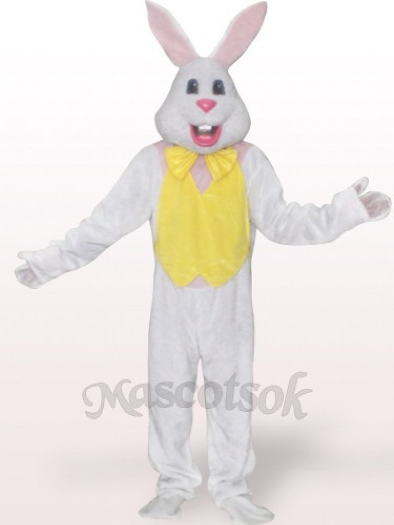 Easter Rabbit Plush Adult Mascot Costume