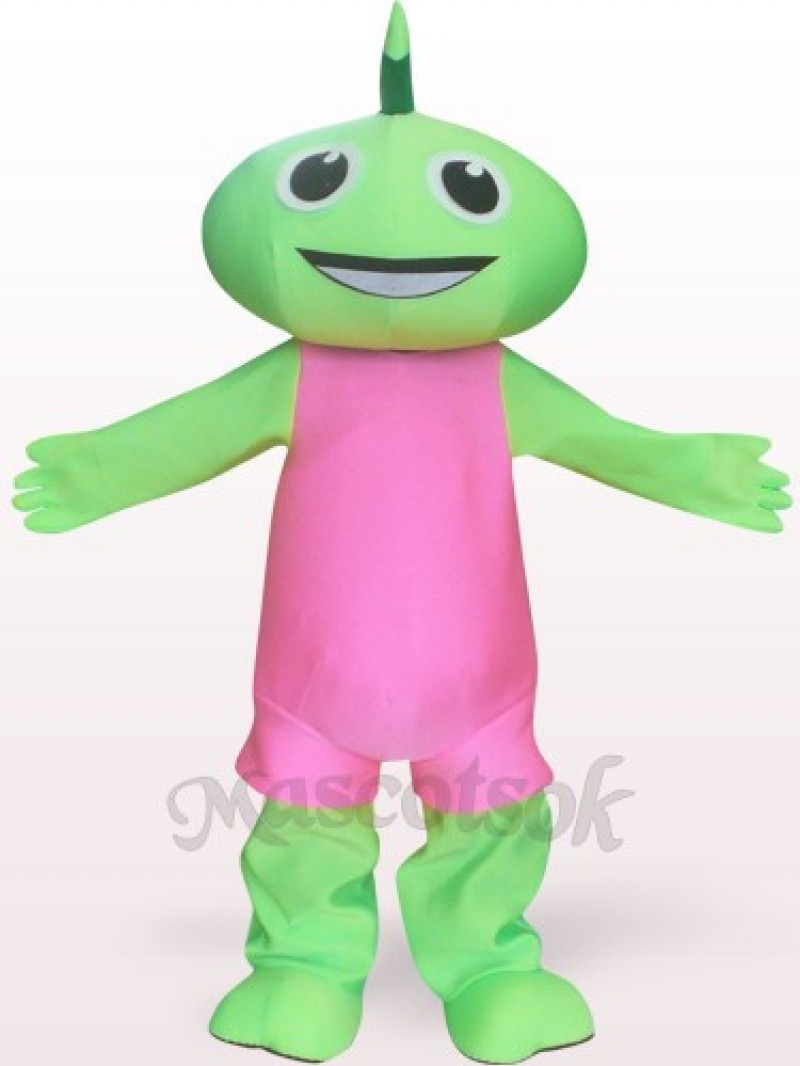 Green Fairy Plush Adult Mascot Costume