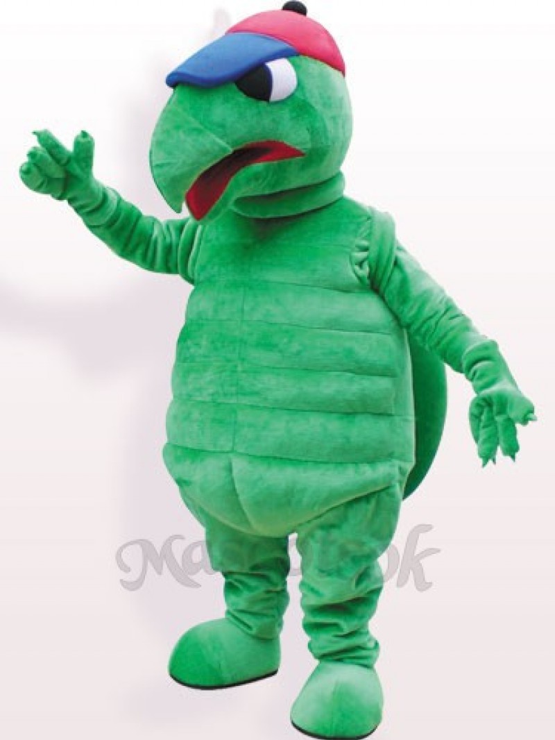 Green Tortoise Plush Adult Mascot Funny Costume