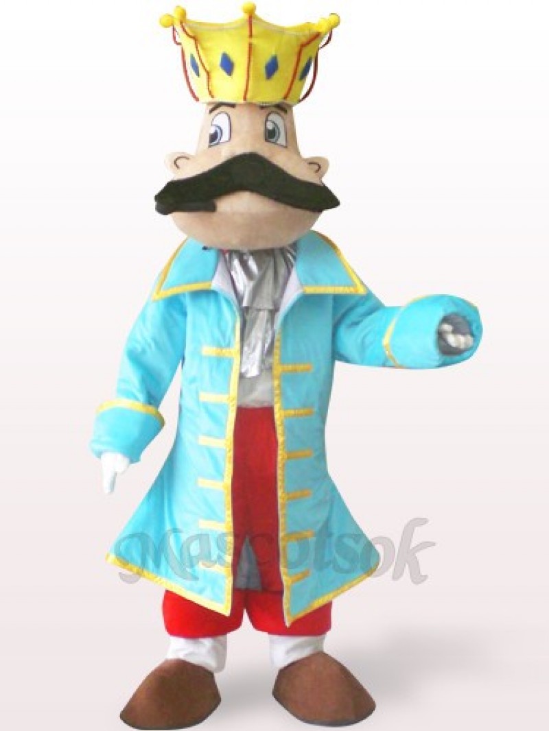 King Plush Adult Mascot Costume
