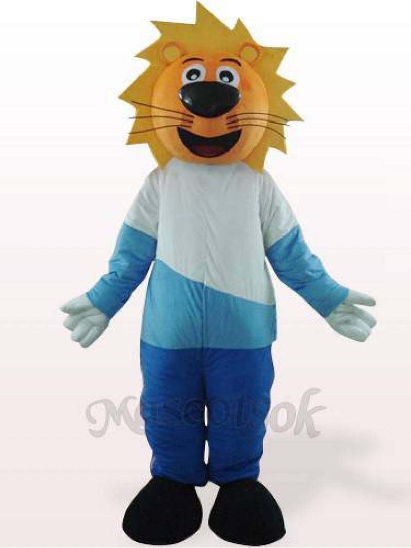 Lovely Yellow Head Leo Mascot Costume