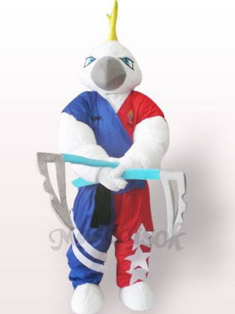 Muscle Eagle Plush Adult Mascot Costume
